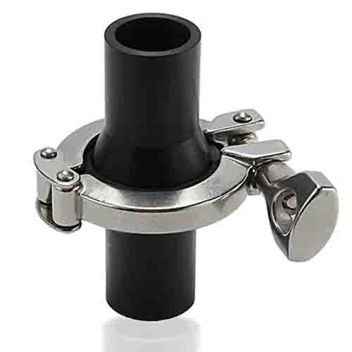 PE-100 Klemm-Verbindungen (Tri Clamp) DIN 32676, EPDM Dichtung